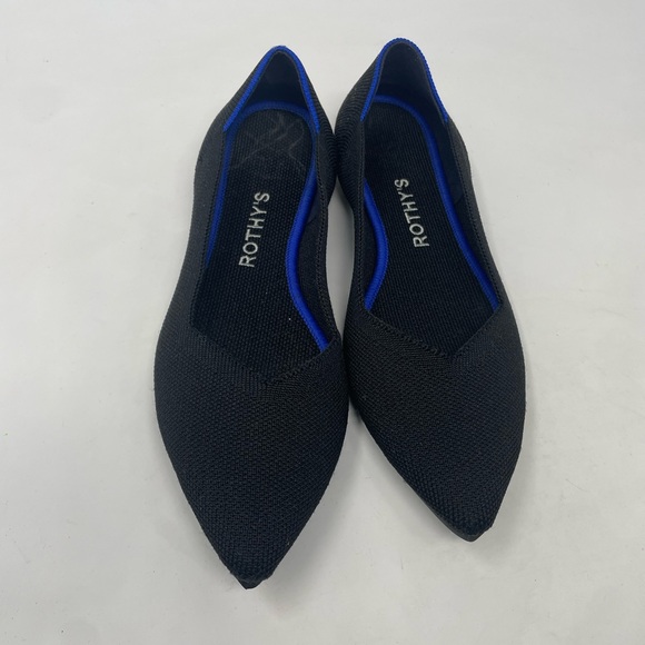 Rothy's Shoes - Rothy's Black and Blue Flats